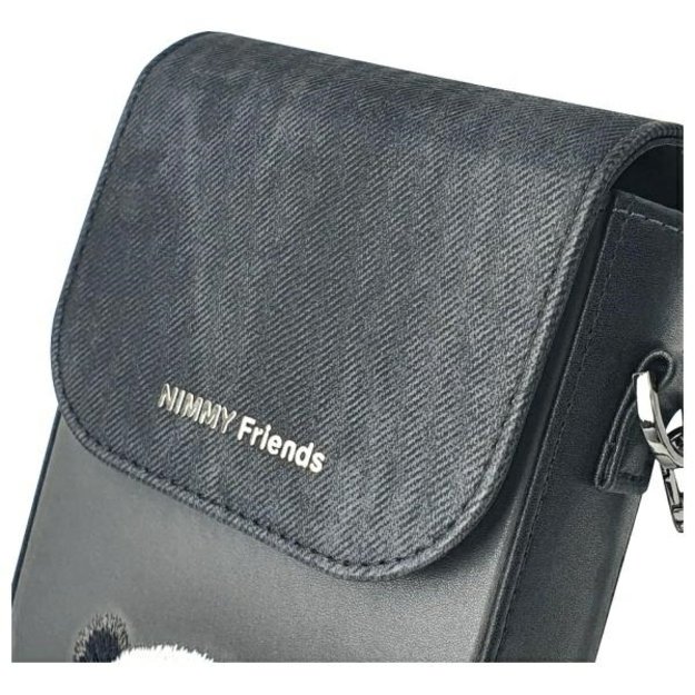 Nimmy Big Eyed Pet 2.0 Panda Phone Bag - Black 5