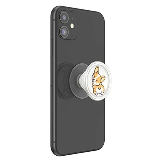 Popsockets PlantCore Grip Cheeky Corgi Phone Holder and Stand 3