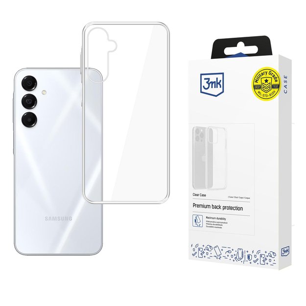 3mk Clear Case for Samsung Galaxy A17 5G - transparent
