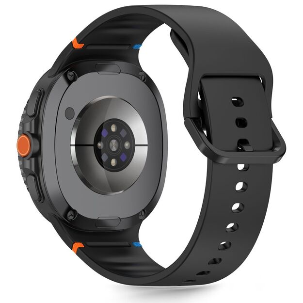 Tech-Protect Silicone Strap for Samsung Galaxy Watch 40/44/46 mm - Black 1