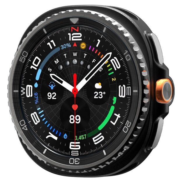 Spigen Rugged Armor Case for Samsung Galaxy Watch 8 Classic 46mm - Matte Black 8