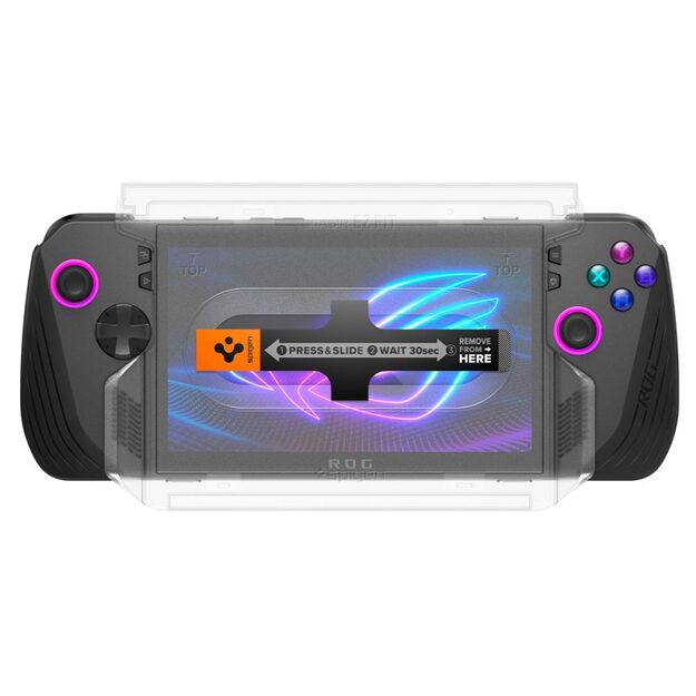 Spigen Glas.TR EZ Fit 2-pack Tempered Glass for Asus Rog Ally X - Transparent 2