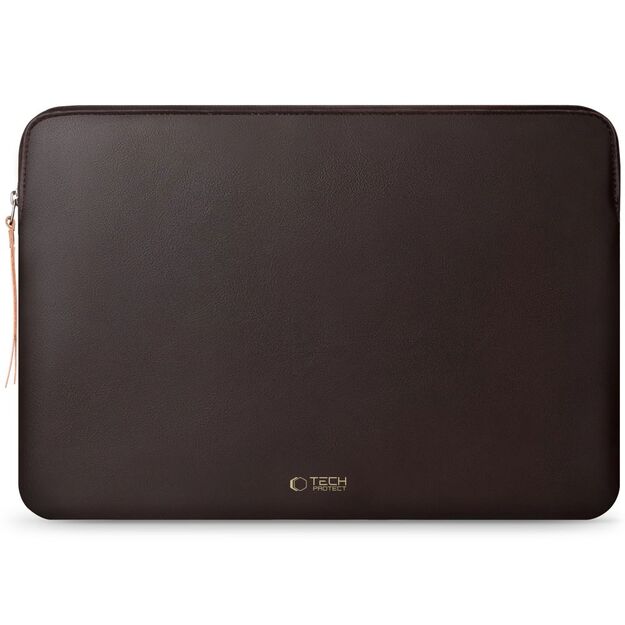 Tech-Protect Fleece Laptop Bag 15-16 - Brown
