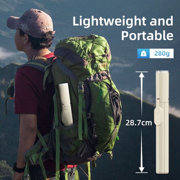 Selfie Stick Tech-Protect L09S with tripod - beige 7
