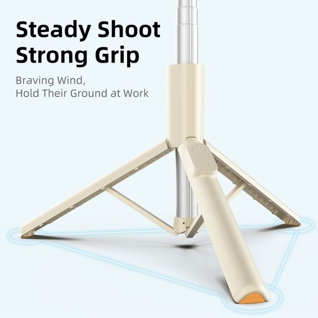 Selfie Stick Tech-Protect L09S with tripod - beige 8