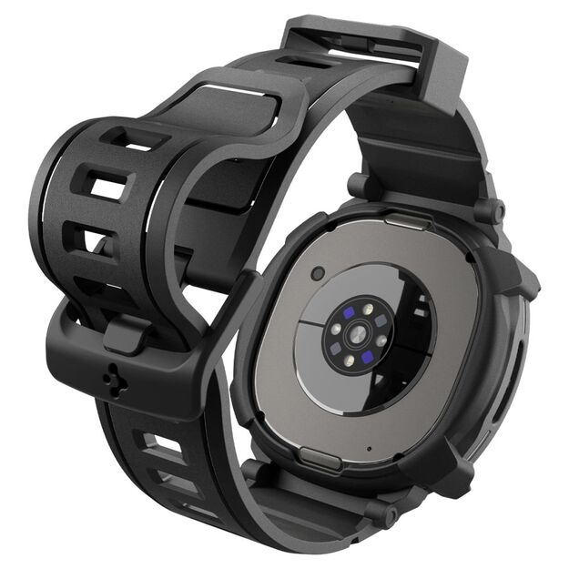 Spigen Rugged Armor Pro Strap for Samsung Galaxy Watch 8 Classic 46mm - Matte Black 7