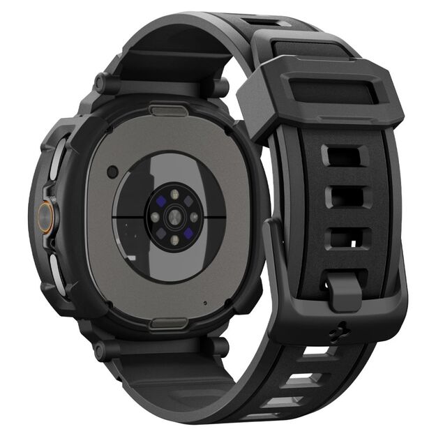 Spigen Rugged Armor Pro Strap for Samsung Galaxy Watch 8 Classic 46mm - Matte Black 3