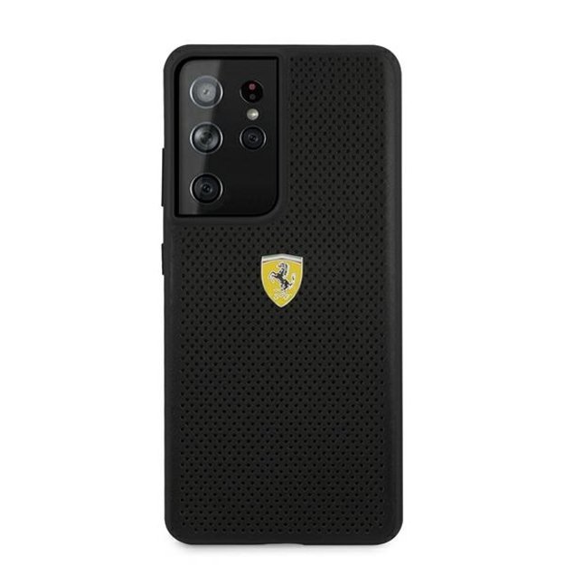 Ferrari FESPEHCS21LBK S21 Ultra G996 black/black hardcase On Track Perforated 2