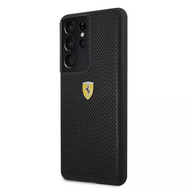 Ferrari FESPEHCS21LBK S21 Ultra G996 black/black hardcase On Track Perforated 8