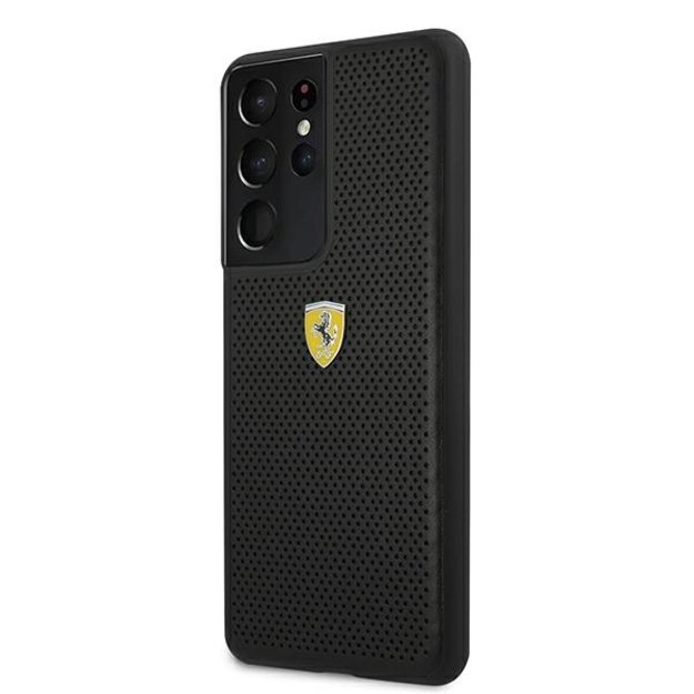 Ferrari FESPEHCS21LBK S21 Ultra G996 black/black hardcase On Track Perforated 1