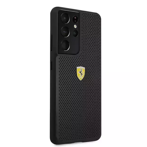 Ferrari FESPEHCS21LBK S21 Ultra G996 black/black hardcase On Track Perforated 10