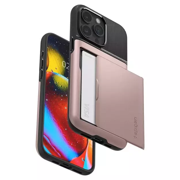 Spigen Slim Armor CS Case for iPhone 15 Pro Max - Pink 11