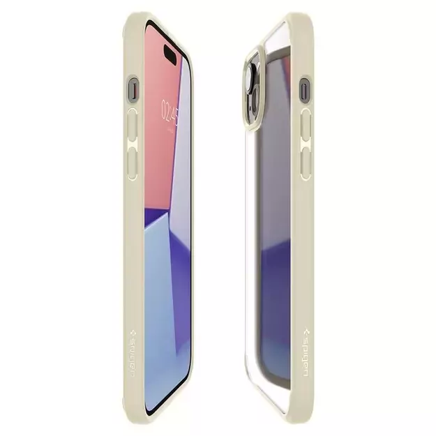 Spigen Ultra Hybrid iPhone 15 Plus Case - Beige 7