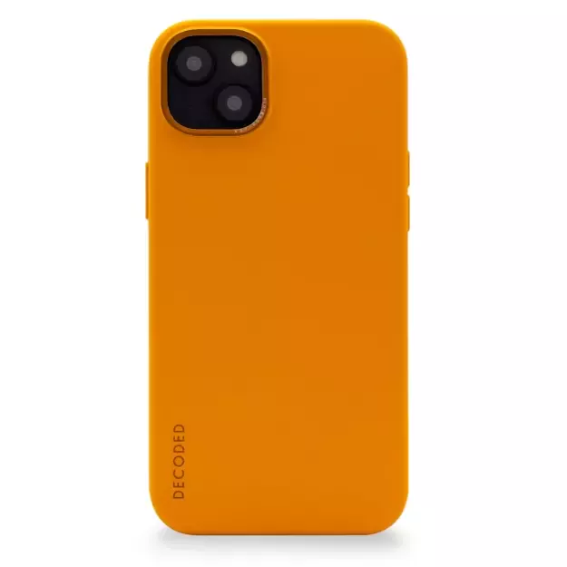 Decoded Silicone Case with MagSafe for iPhone 14 Plus - orange