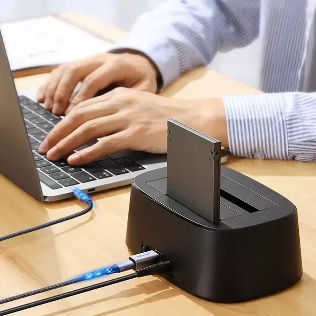 Ugreen adapter USB Type C - USB Type B gray (US382) 1