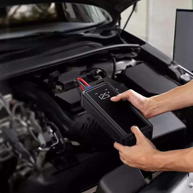 Jump starter with supercapacitor Baseus Super Energy Mega Series BS-CH007 3000A 12V USB-C / EC8 / DC - gray 14