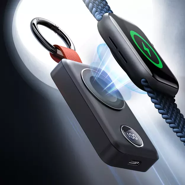 Joyroom JR-WQW01 wireless powerbank 2000mAh 3W for Apple Watch - black 6