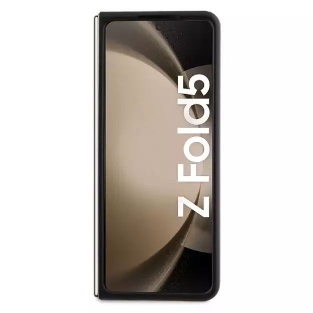 Karl Lagerfeld KLHCZFD5SNIKBCK Z Fold5 hardcase black/black Silicone Ikonik 3