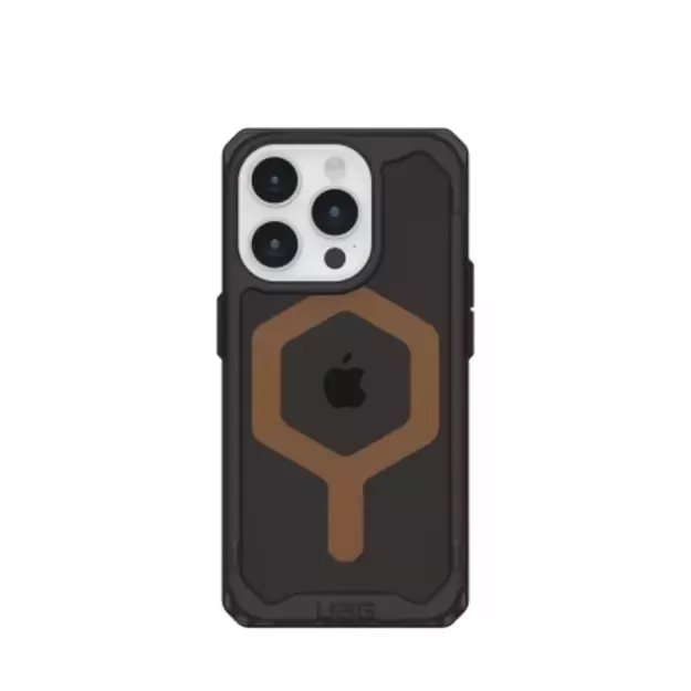 UAG Plyo MagSafe case for iPhone 15 Pro - black and brown