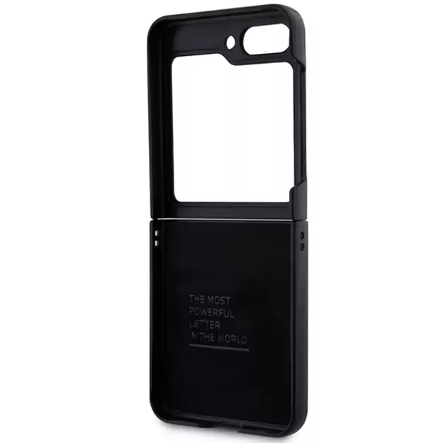 BMW Leather Carbon case for Samsung Galaxy Z Flip 5 - black 6