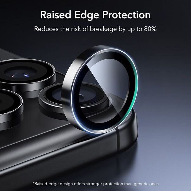 ESR Armorite Camera Protector for iPhone 14 Pro / Pro Max / 15 Pro / Pro Max / 16 Pro / Pro Max / 17 Pro / Pro Max - Black 1
