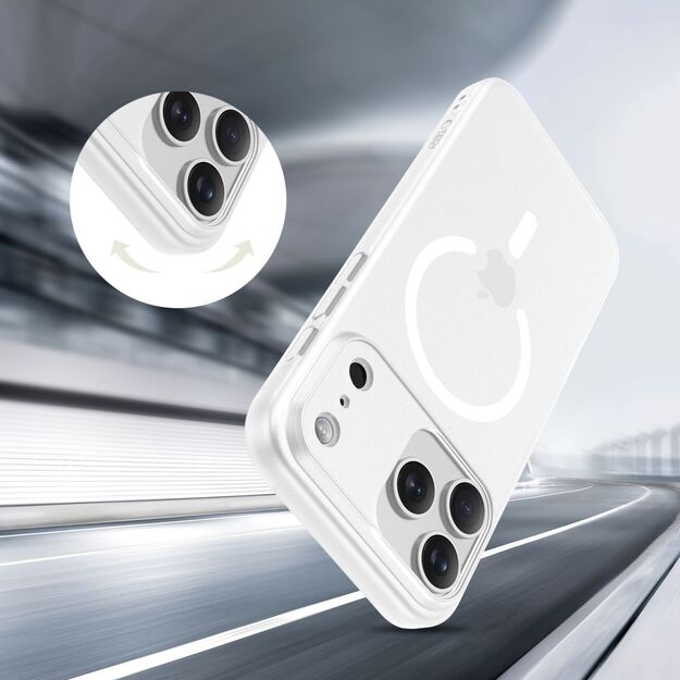 Tech-Protect MagSlim MagSafe Case for iPhone 17 Pro - Matte White 4