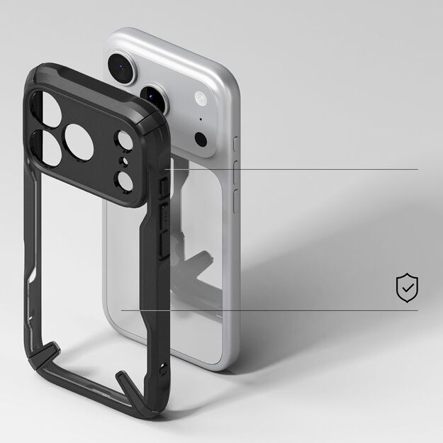 Ringke Fusion X Case for iPhone 17 Pro Max - Black 3