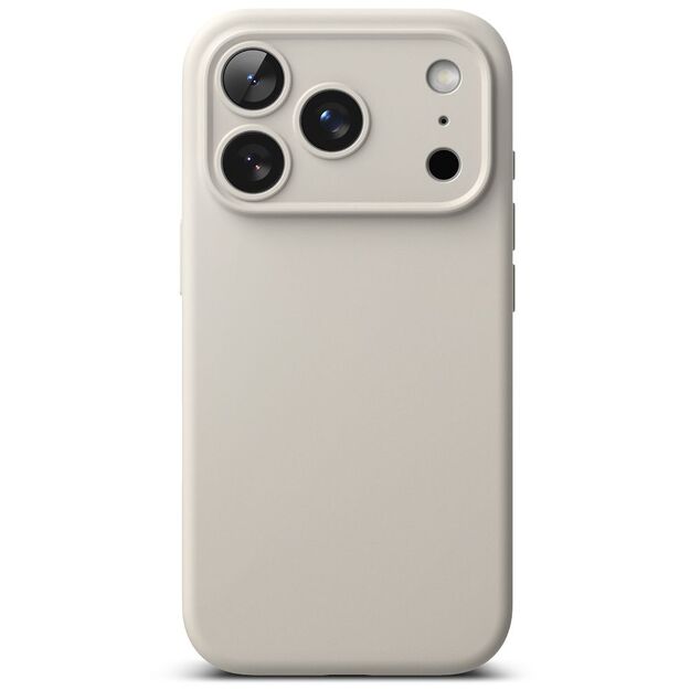 Ringke Silicone Magnetic MagSafe Case for iPhone 17 Pro - Beige 3