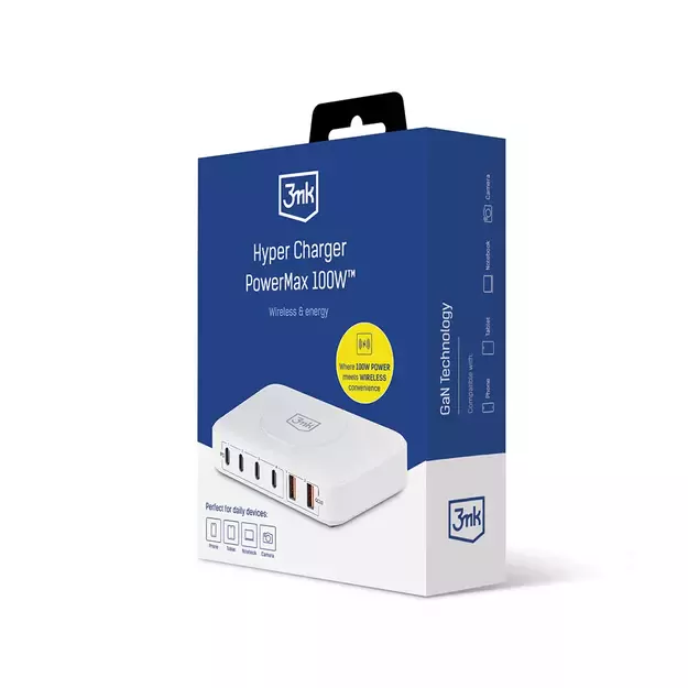 Accessories - 3mk Hyper Charger PowerMax 100W 22