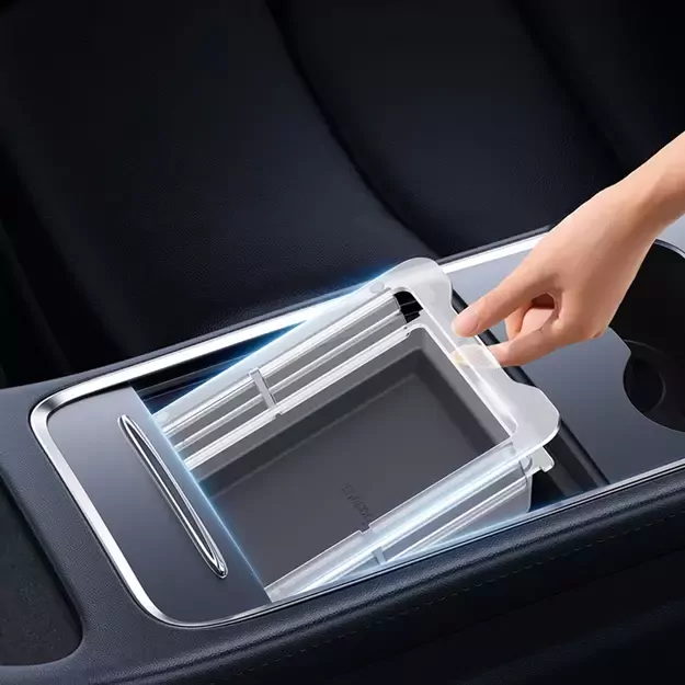 Baseus T-Space Series car organizer for Tesla Model 3 / Y - gray 10