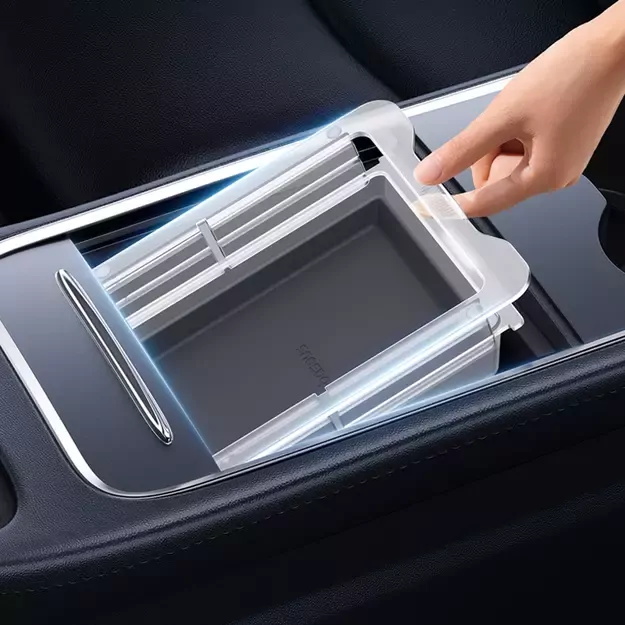 Baseus T-Space Series car organizer for Tesla Model 3 / Y - gray 5
