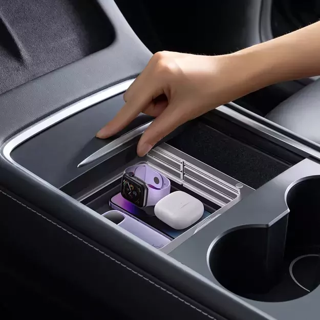 Baseus T-Space Series car organizer for Tesla Model 3 / Y - gray 7