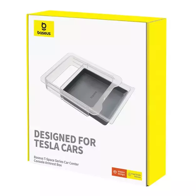 Baseus T-Space Series car organizer for Tesla Model 3 / Y - gray 8