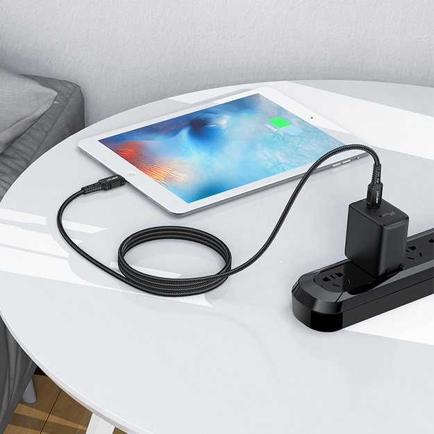 Acefast C4-01 Lightning - USB-C PD cable 30W 3A 480Mb/s 1.8m - black 17