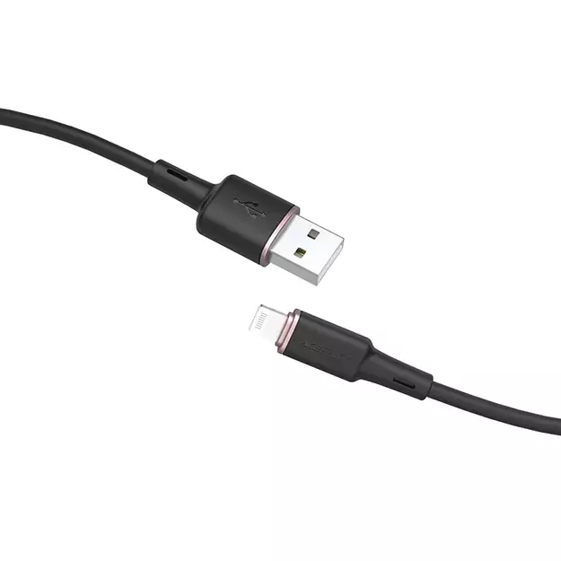 Acefast cable MFI USB - Lightning 1.2m, 2.4A black (C2-02 black) 1