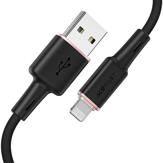 Acefast cable MFI USB - Lightning 1.2m, 2.4A black (C2-02 black) 19