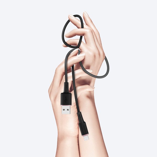 Acefast cable MFI USB - Lightning 1.2m, 2.4A black (C2-02 black) 22