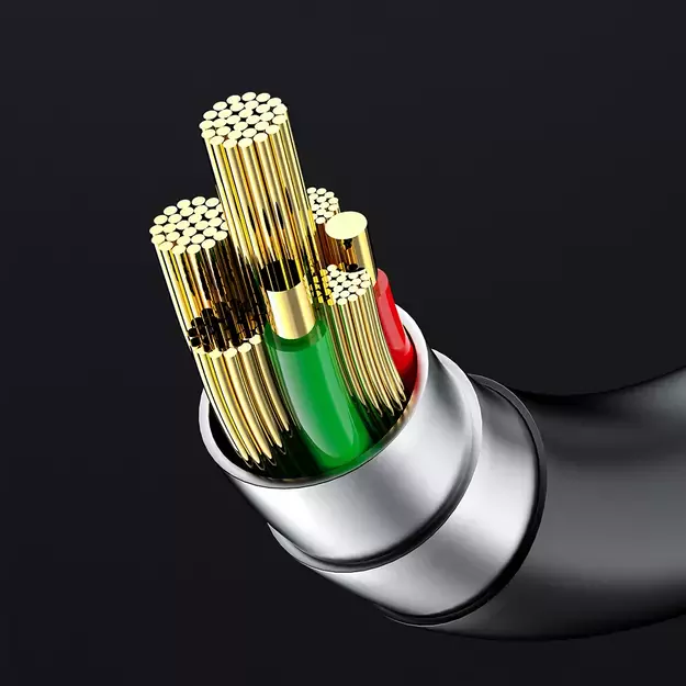 Acefast USB cable - USB Type C 1.2m, 3A white (C3-04 white) 11