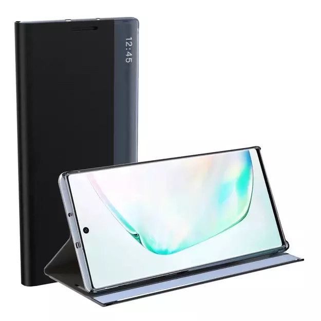 New Sleep Case cover with a flap function of the stand for Poco M4 Pro 5G pink 6