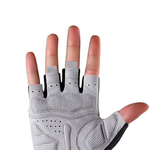 Rockbros S109GR cycling gloves, size S - gray 2