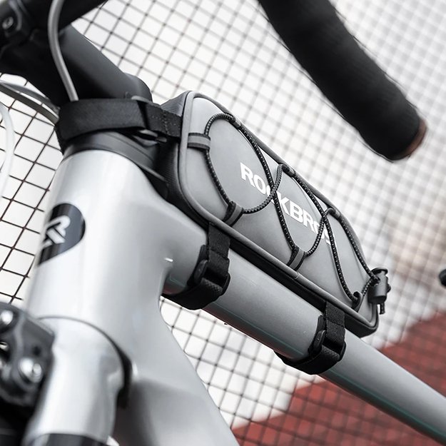 Rockbros 3012010901 bike frame bag 0.9 l - silver 3