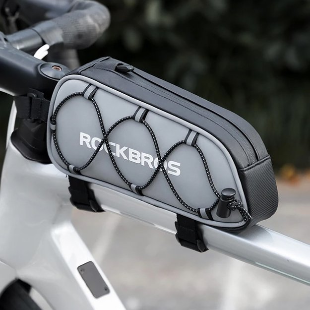 Rockbros 3012010901 bike frame bag 0.9 l - silver 5