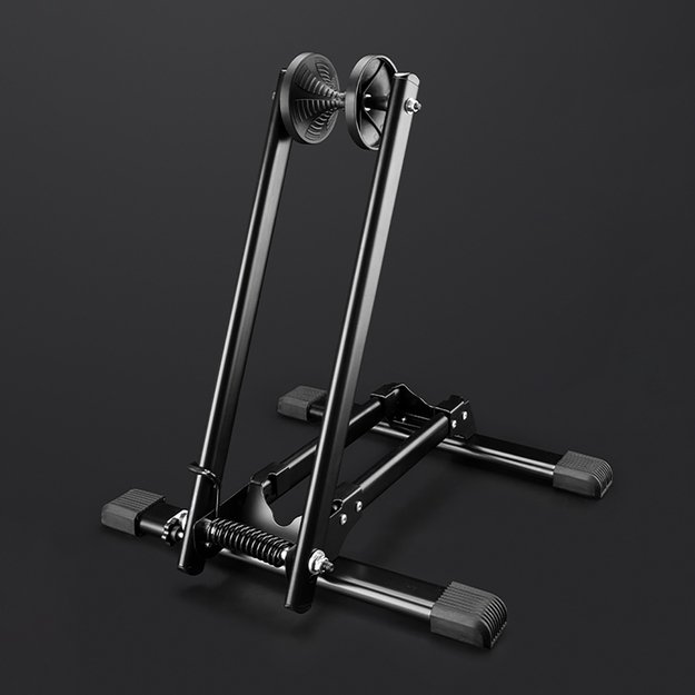 Rockbros 27210001001 Folding Bicycle Stand - Black 2