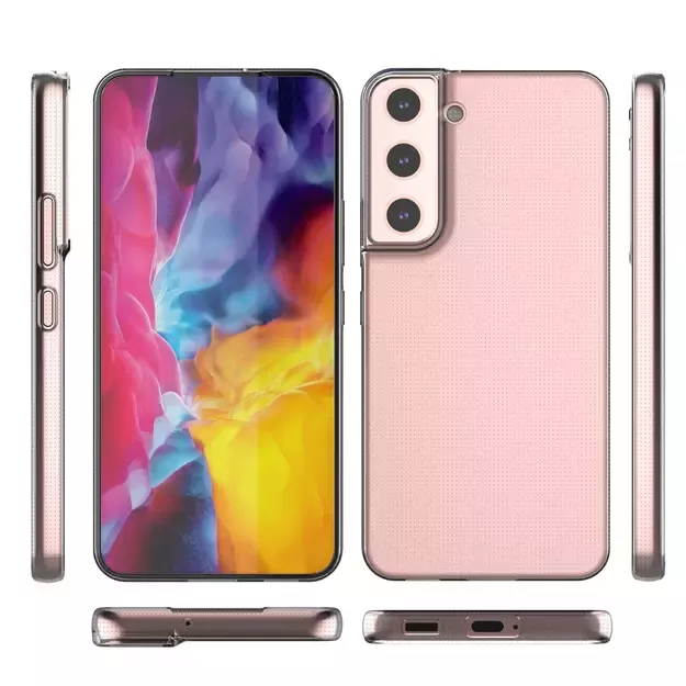 Ultra Clear 0.5mm Samsung Galaxy S22+ (S22 Plus) gel case cover transparent 2