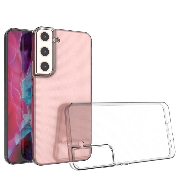 Ultra Clear 0.5mm Samsung Galaxy S22+ (S22 Plus) gel case cover transparent 6