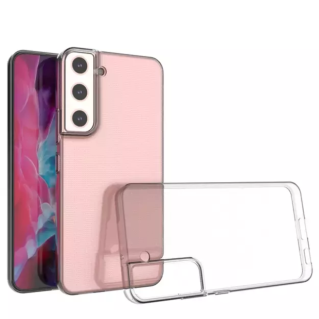 Ultra Clear 0.5mm Samsung Galaxy S22+ (S22 Plus) gel case cover transparent 1