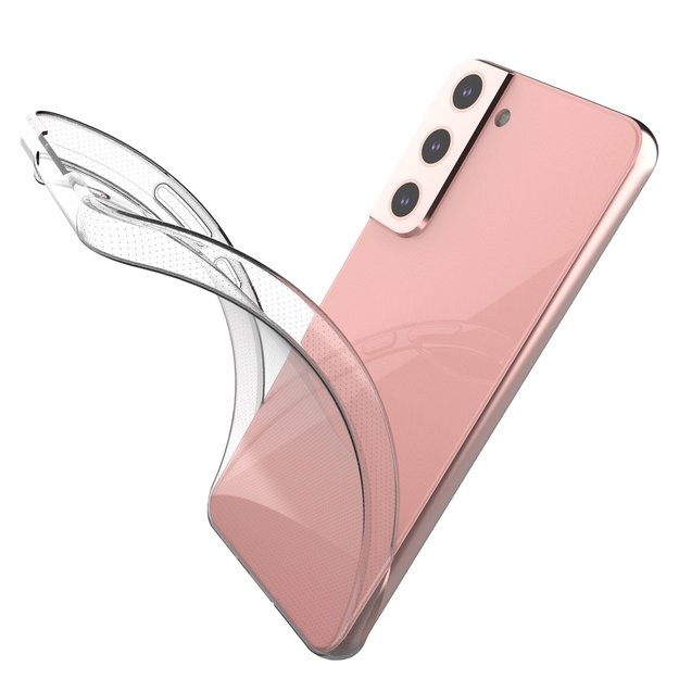 Ultra Clear 0.5mm Samsung Galaxy S22+ (S22 Plus) gel case cover transparent 13