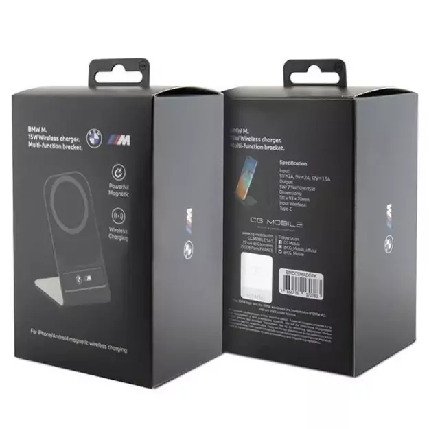 BMW nice. induction BMDCSMADGPK 15W black/black M Edition MagSafe 2