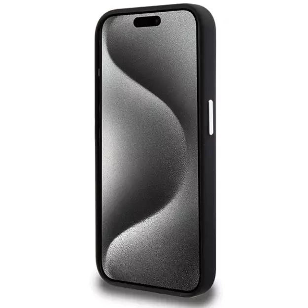 BMW Signature Liquid Silicone MagSafe case for iPhone 15 Pro - black 5
