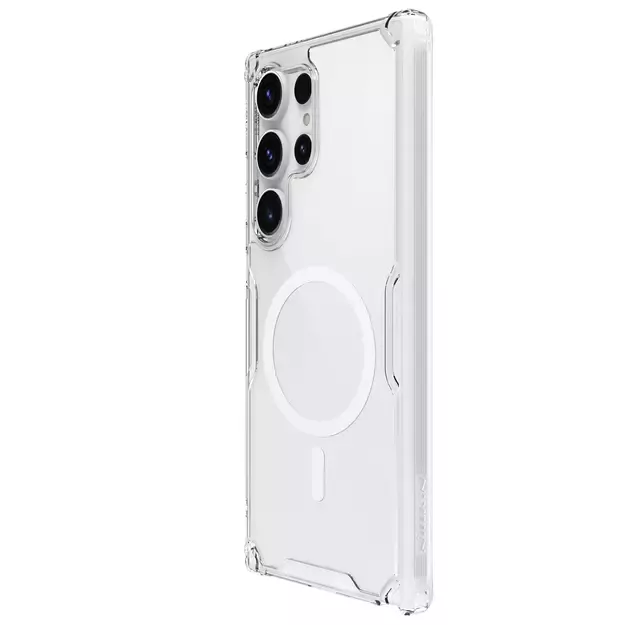 Nillkin Nature Pro armored case with a magnetic ring for Samsung Galaxy S24 Ultra - white 23